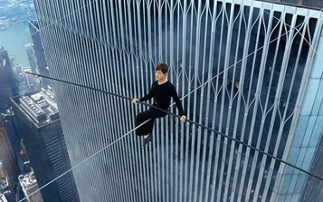 From the movie: The Walk, 2015